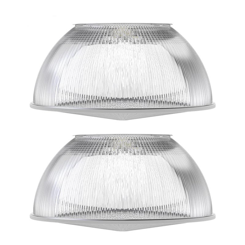HYPERLITE 60 Degree PC Reflector ONLY for Hero Series LED High Bay Light (Clear with Cover) 2-Pack - Image 1